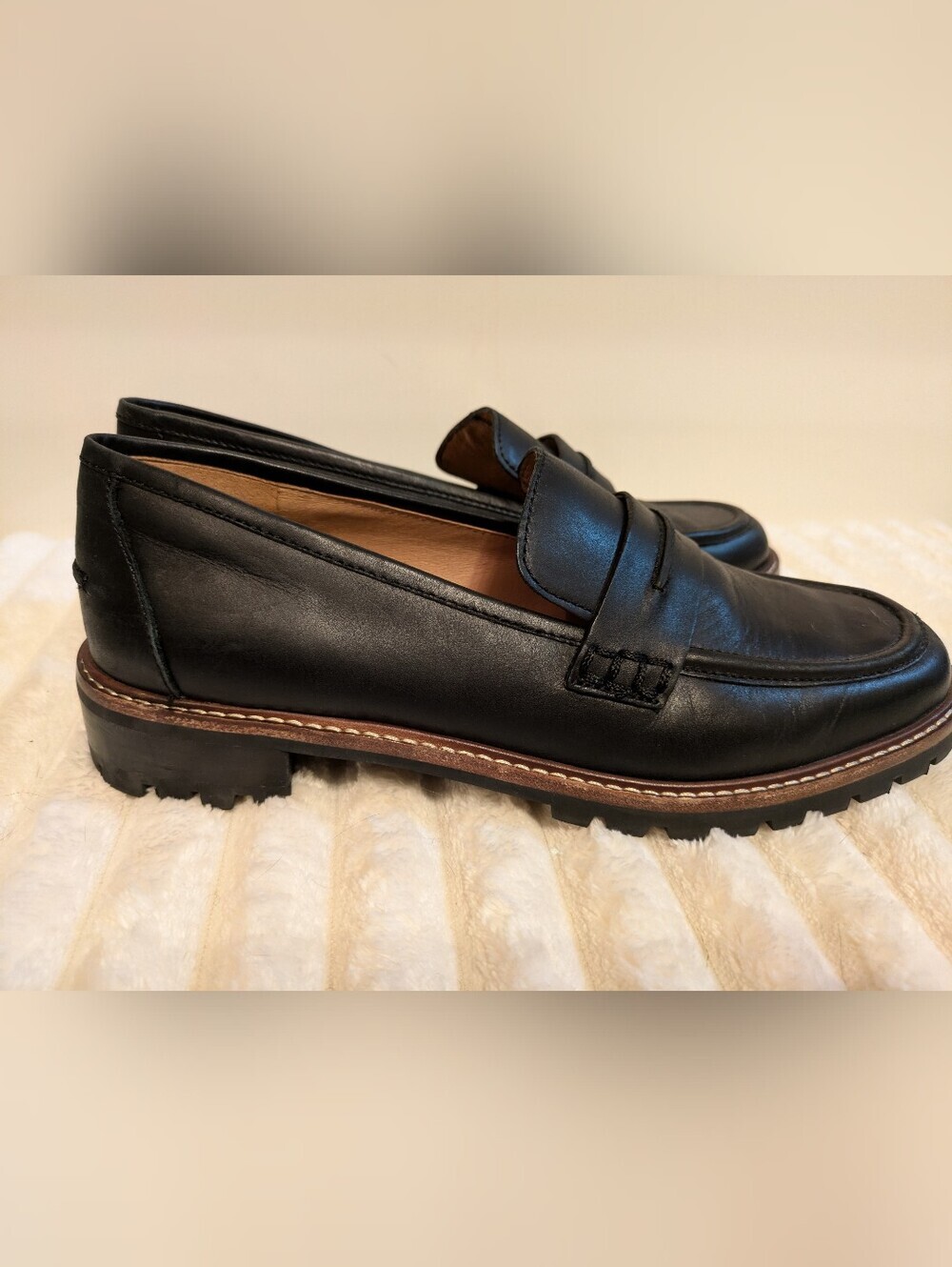 Madewell The Corienne Lugsole Loafer 9 - Picture 3 of 10